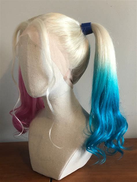 harley quinn hair extensions|Suicide Squad exclusive: Harley Quinn hair and。